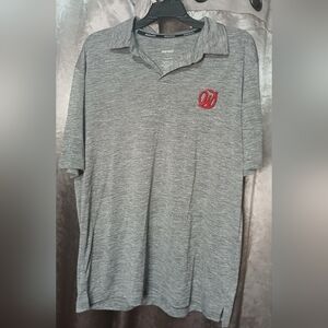 Gray Marucci Polo Shirt Microfiber Super Soft